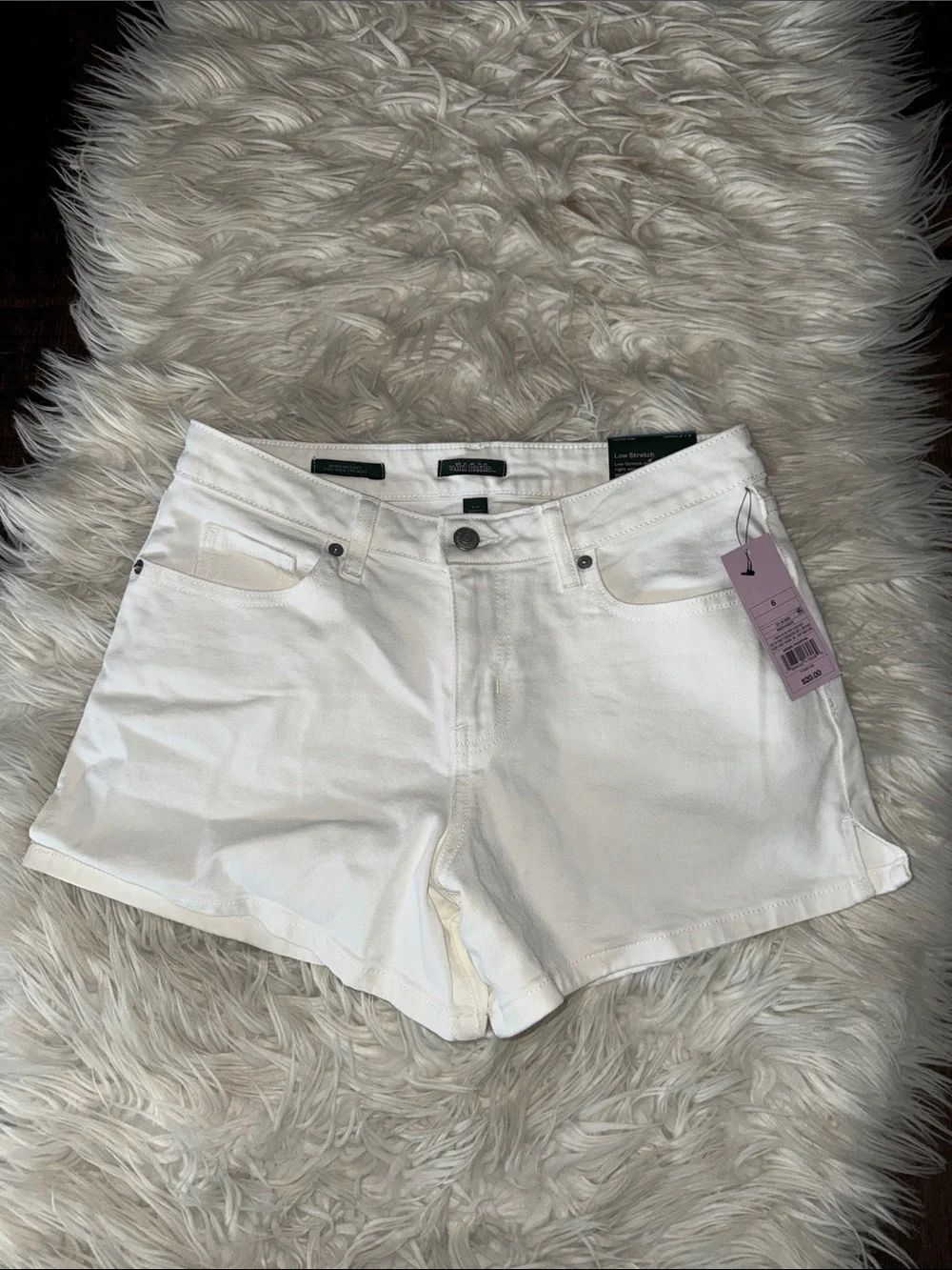 White Women's Denim Shorts